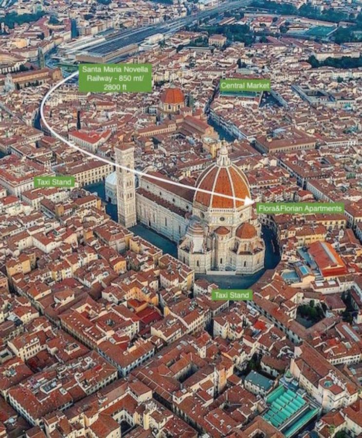 The Flora And Florian Apartments - The Feeling Of Touching The Duomo Florenţa Exterior foto